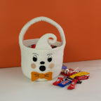 Felt Halloween Bucket Ghost