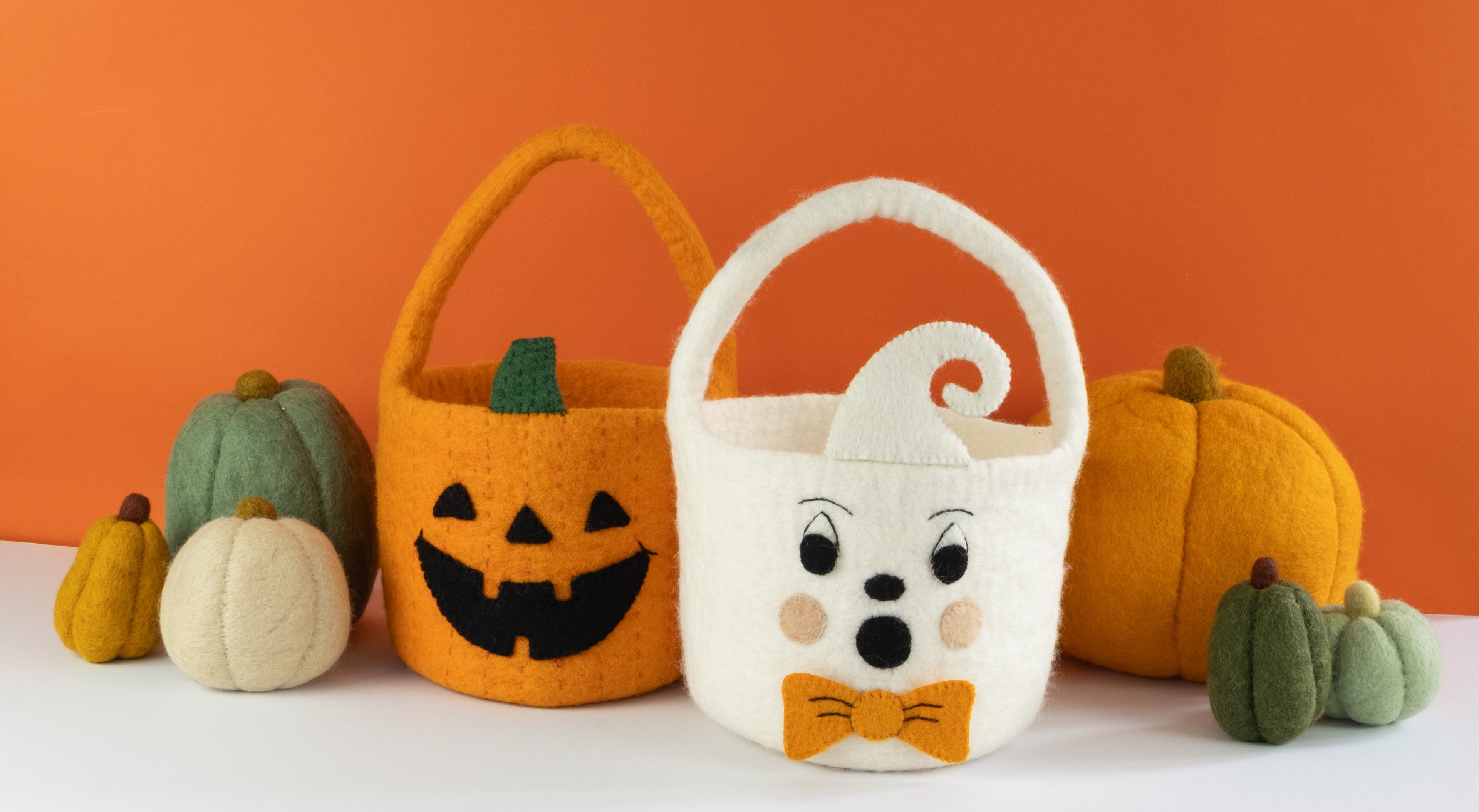 Felt Halloween Bucket Jack