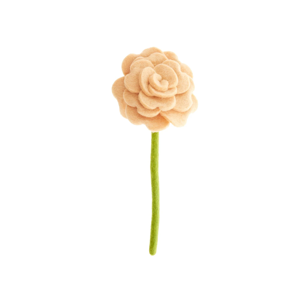 Felt Blooming Rose Stem