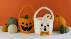 Felt Halloween Bucket Ghost
