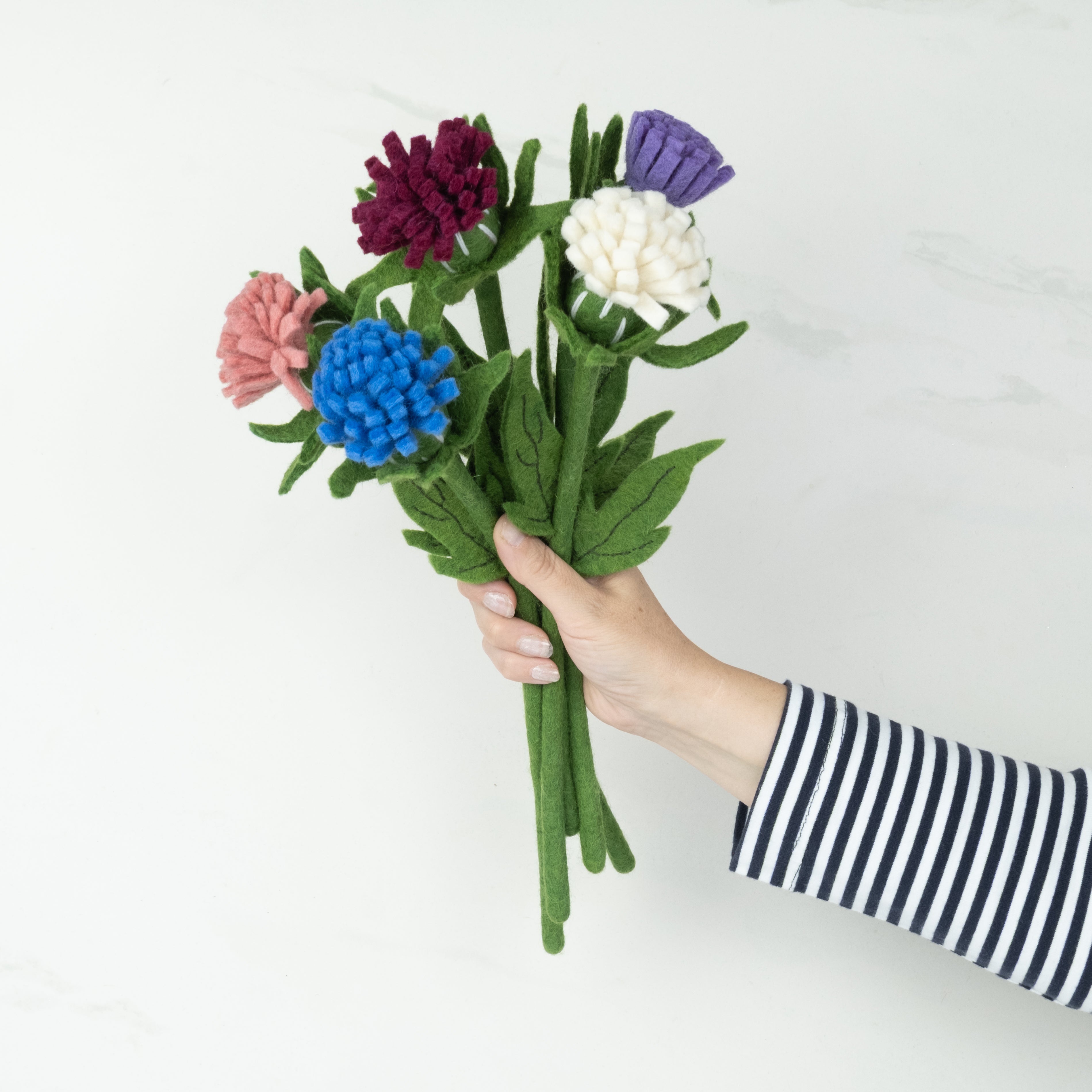 Felt Thistle Stem