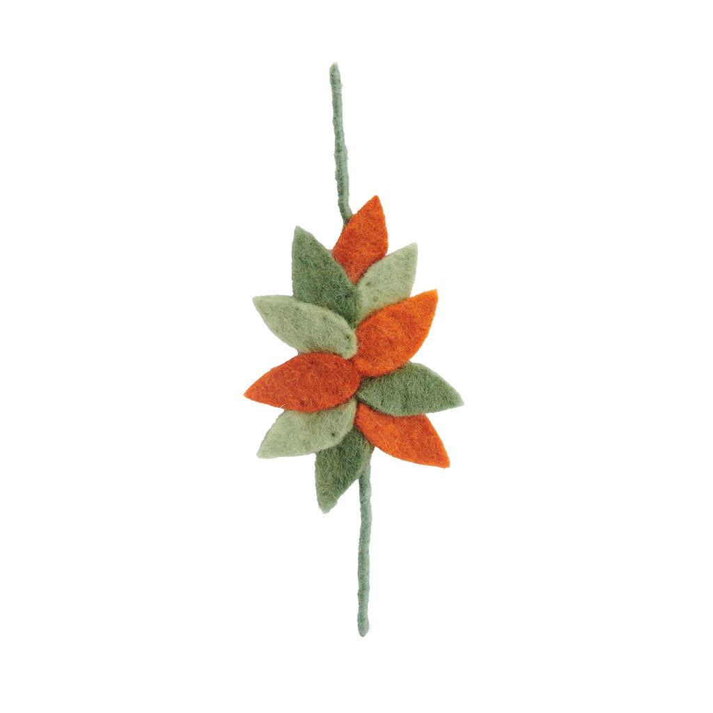 Felt Foliage Gift Wrap