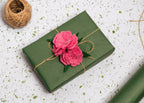 Felt Carnation Gift Wrap